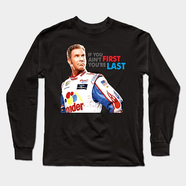 Vintage Ricky Bobby El Diablo Long Sleeve T-Shirt by Jogja Istimewa